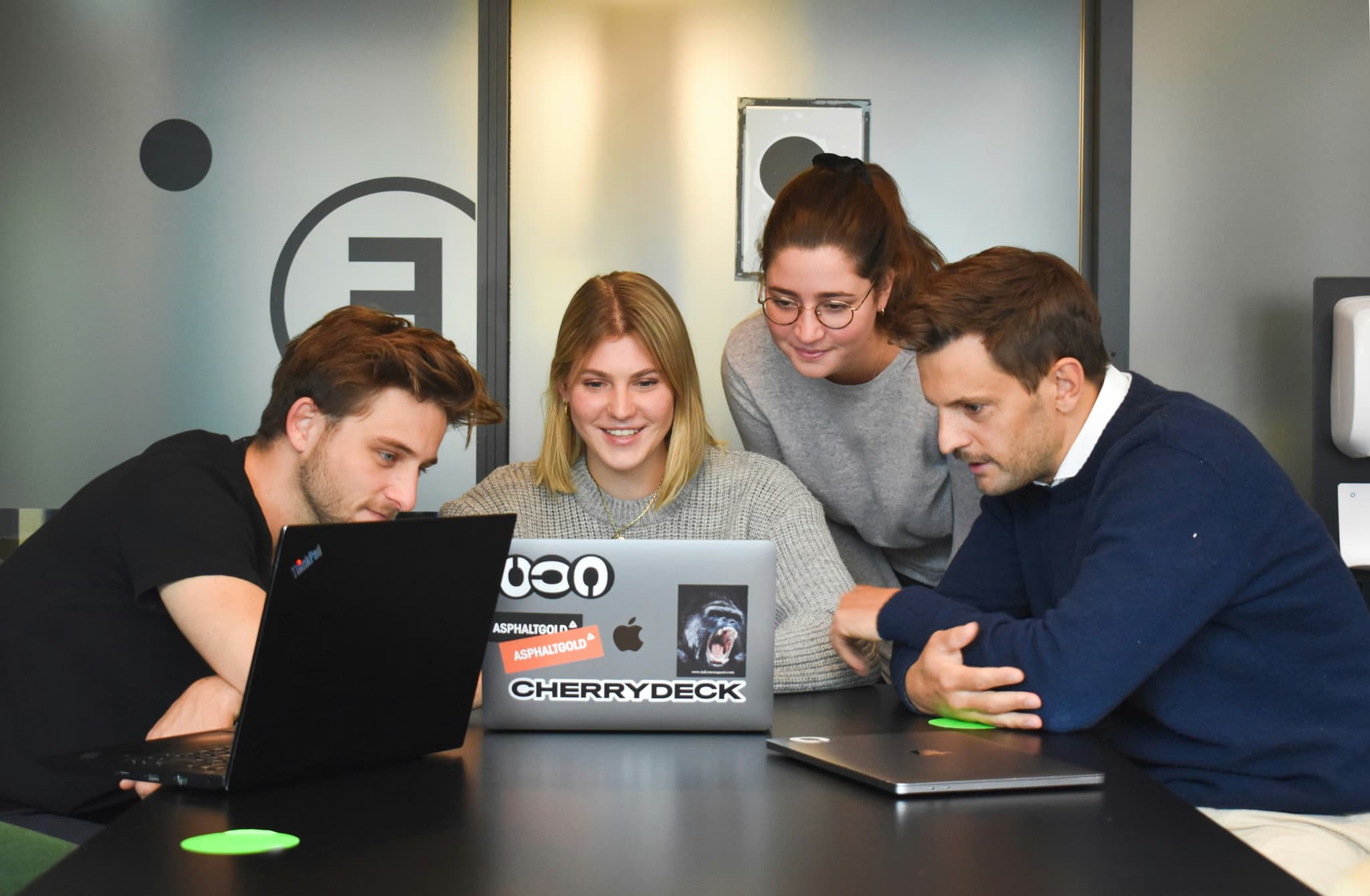 The Softoryze team at work